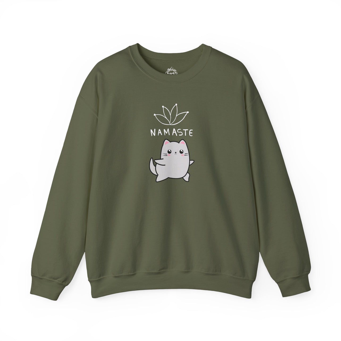 Namaste Yoga Cat Unisex Sweatshirt