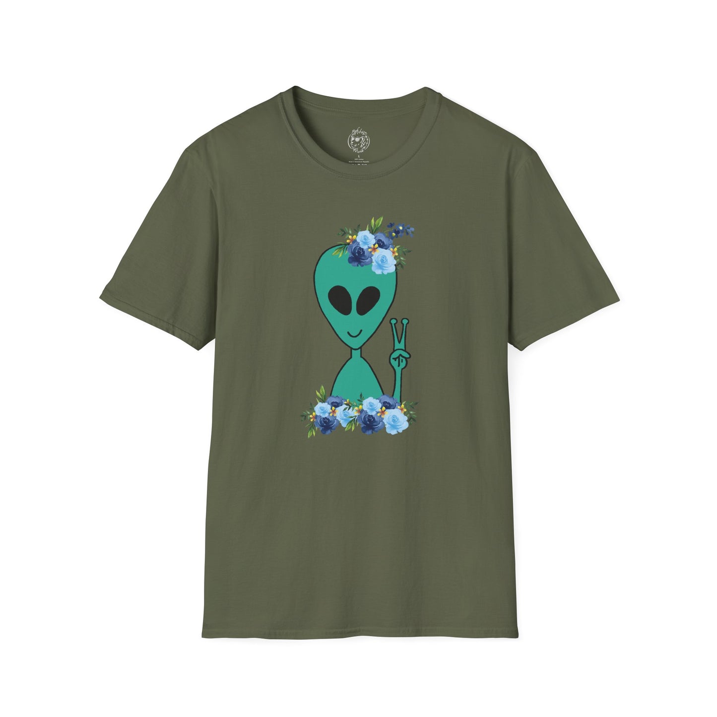 Flower Alien Unisex T-shirt