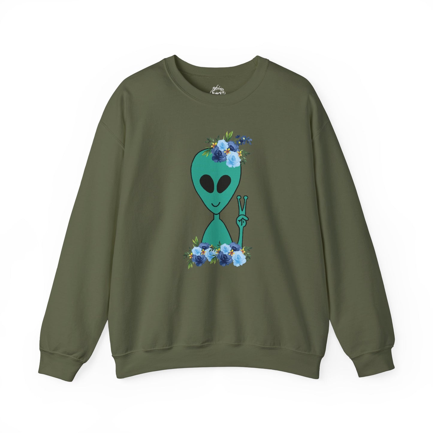 Flower Alien Unisex Sweatshirt