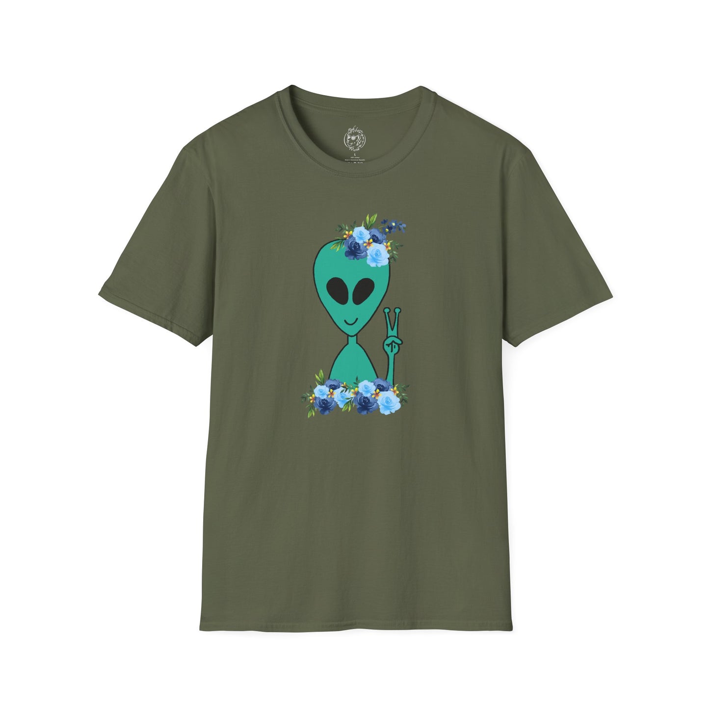 Flower Alien Unisex T-shirt