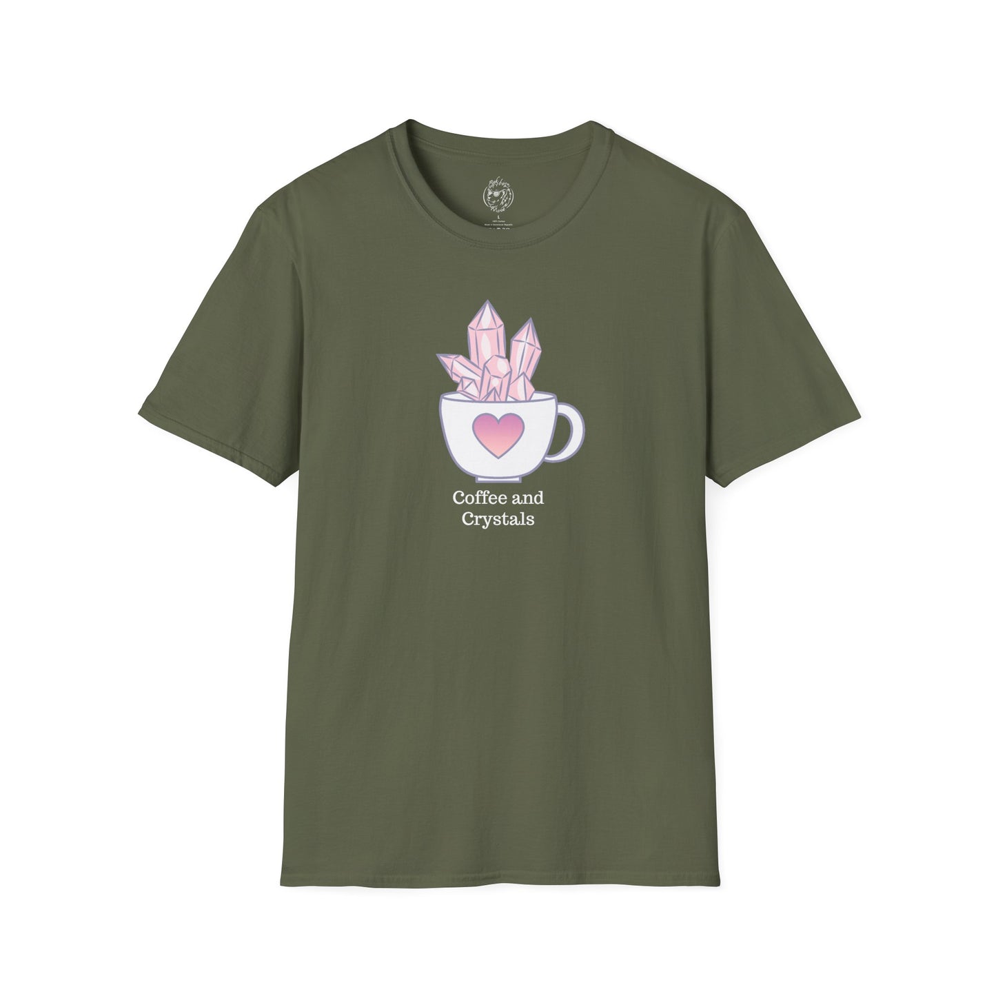 Coffee And Crystals Unisex T-shirt