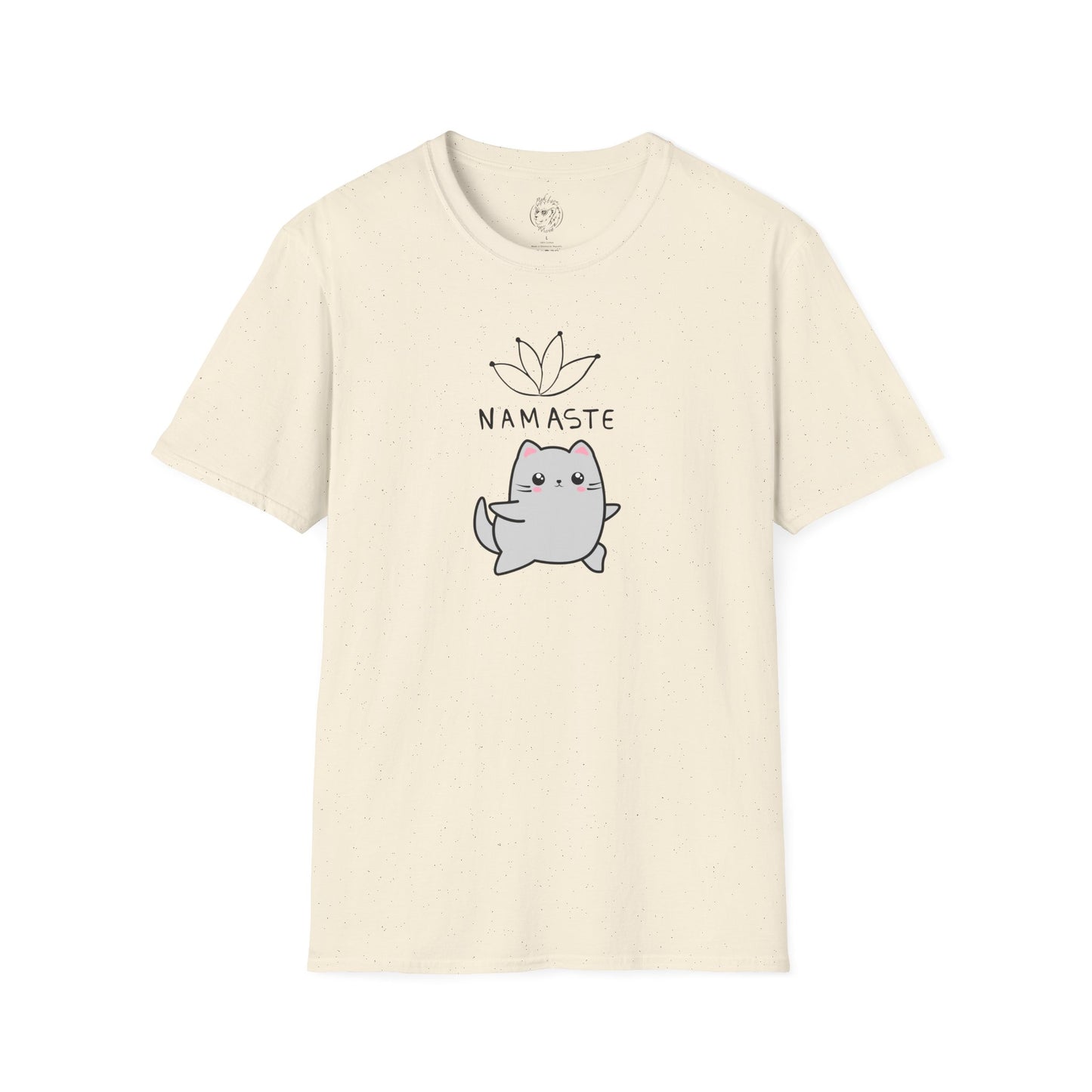 Namaste Yoga Cat Unisex T-shirt
