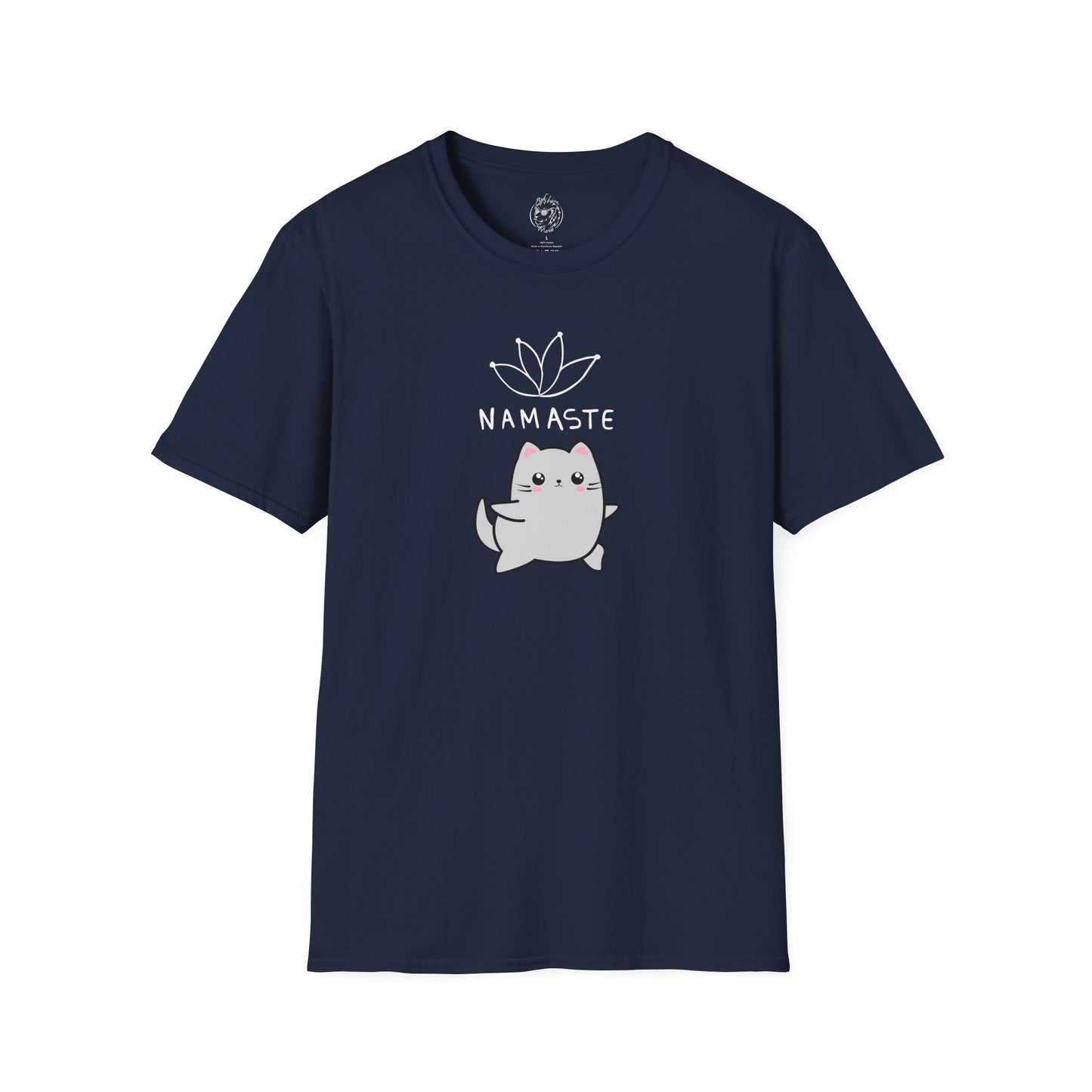 Namaste Yoga Cat Unisex T-shirt