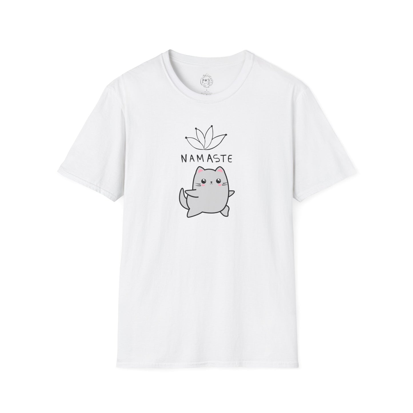 Namaste Yoga Cat Unisex T-shirt