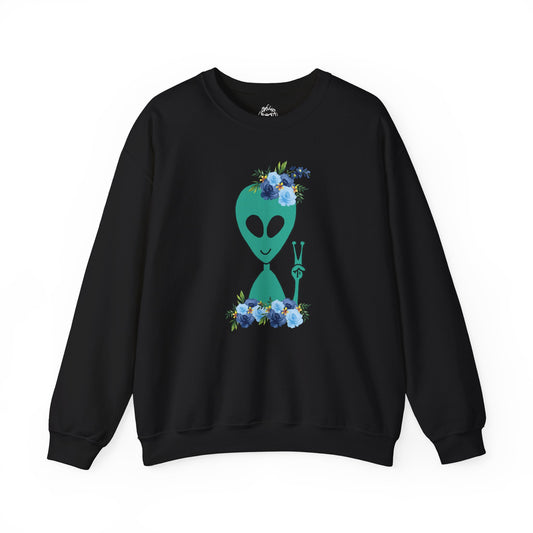Flower Alien Unisex Sweatshirt