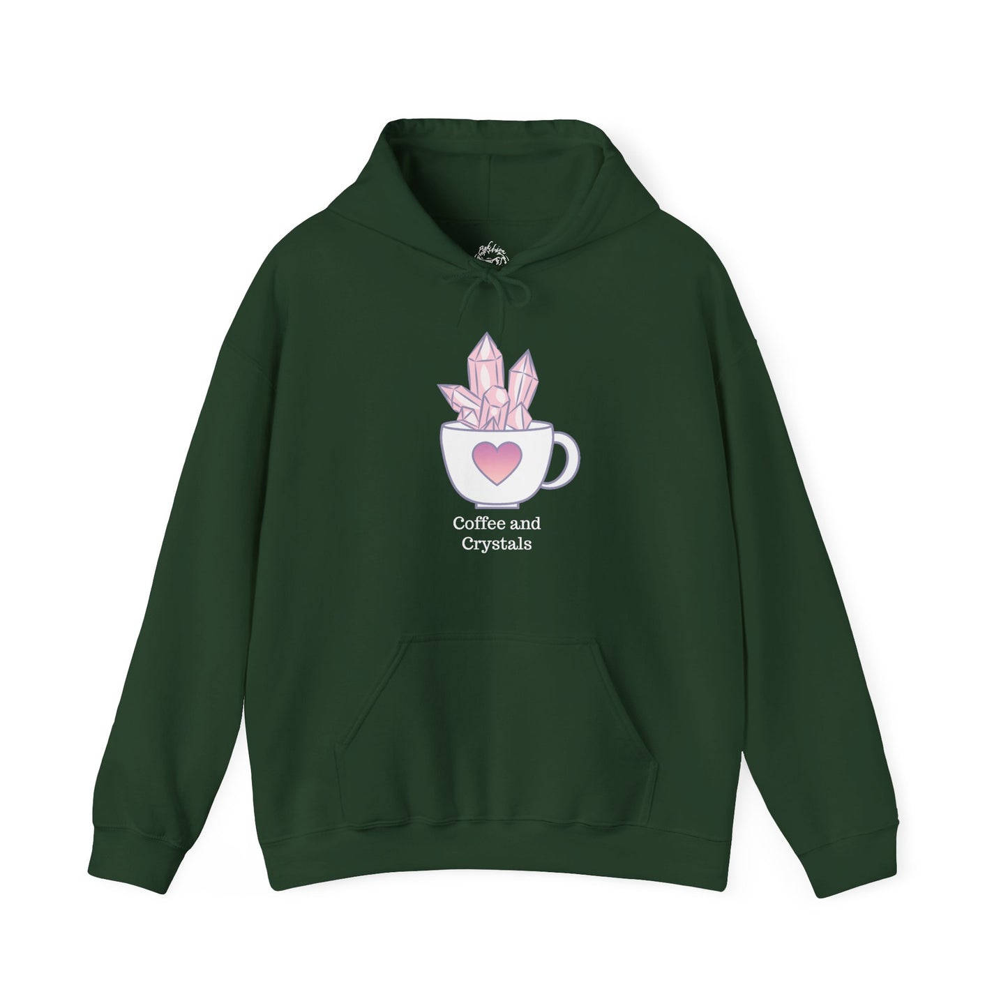 Coffee And Crystals Unisex Hoodie