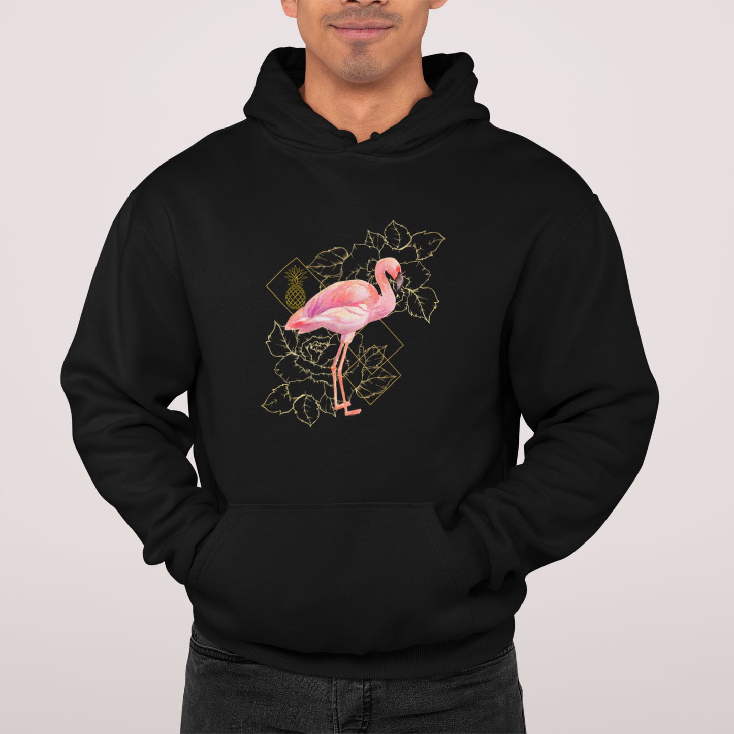 Fancy Flamingo Unisex Hoodie