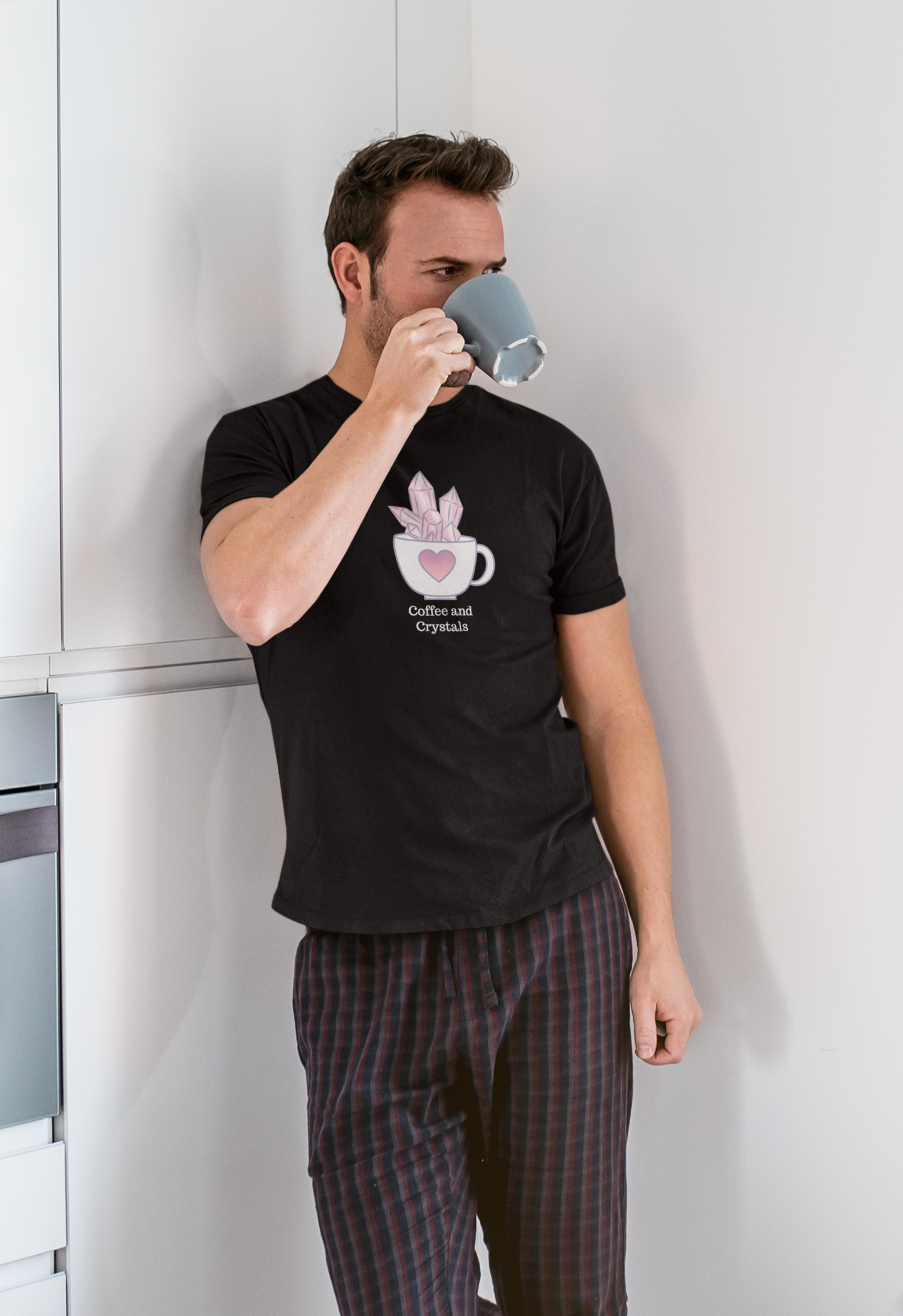 Coffee And Crystals Unisex T-shirt