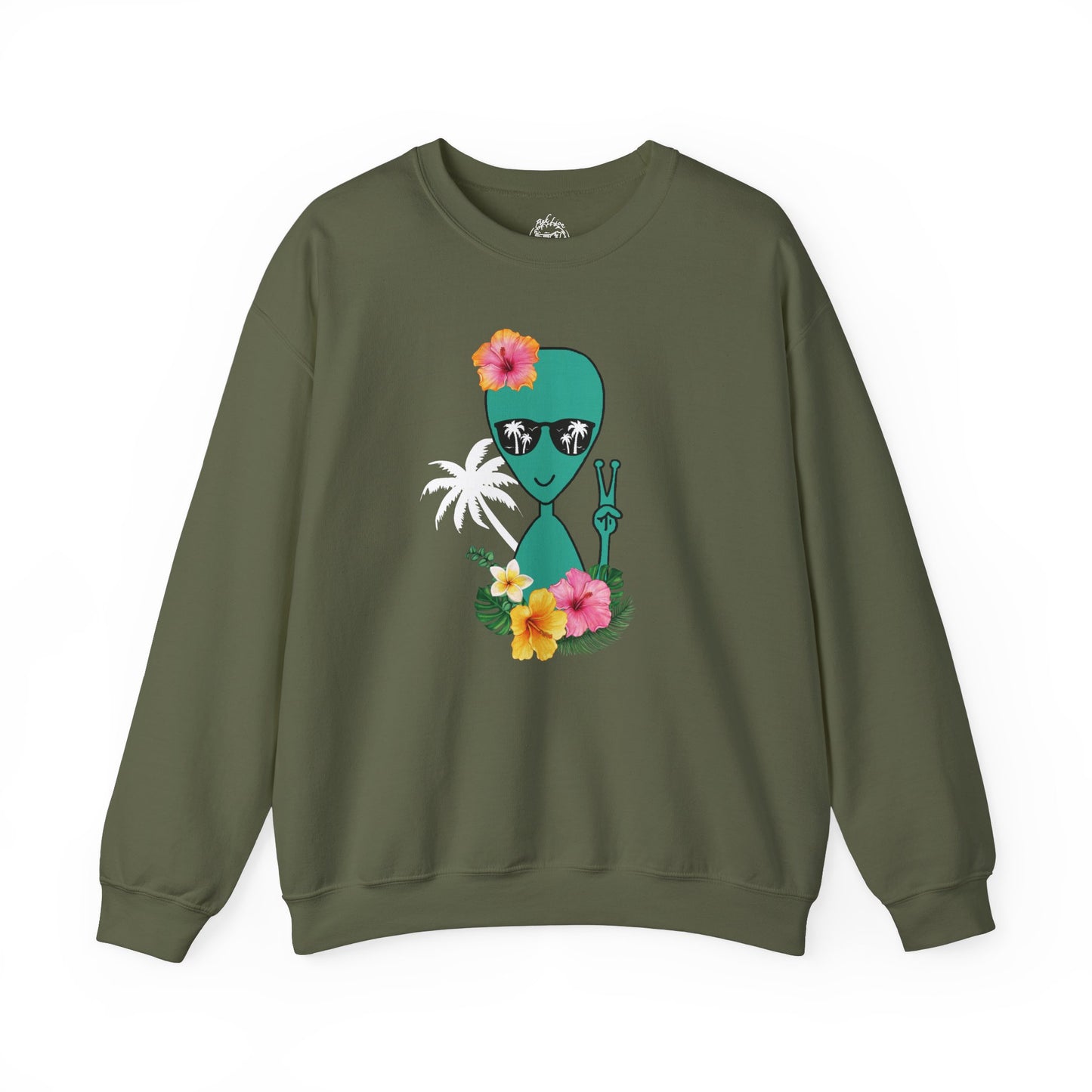 Tropical Alien Unisex Sweatshirt