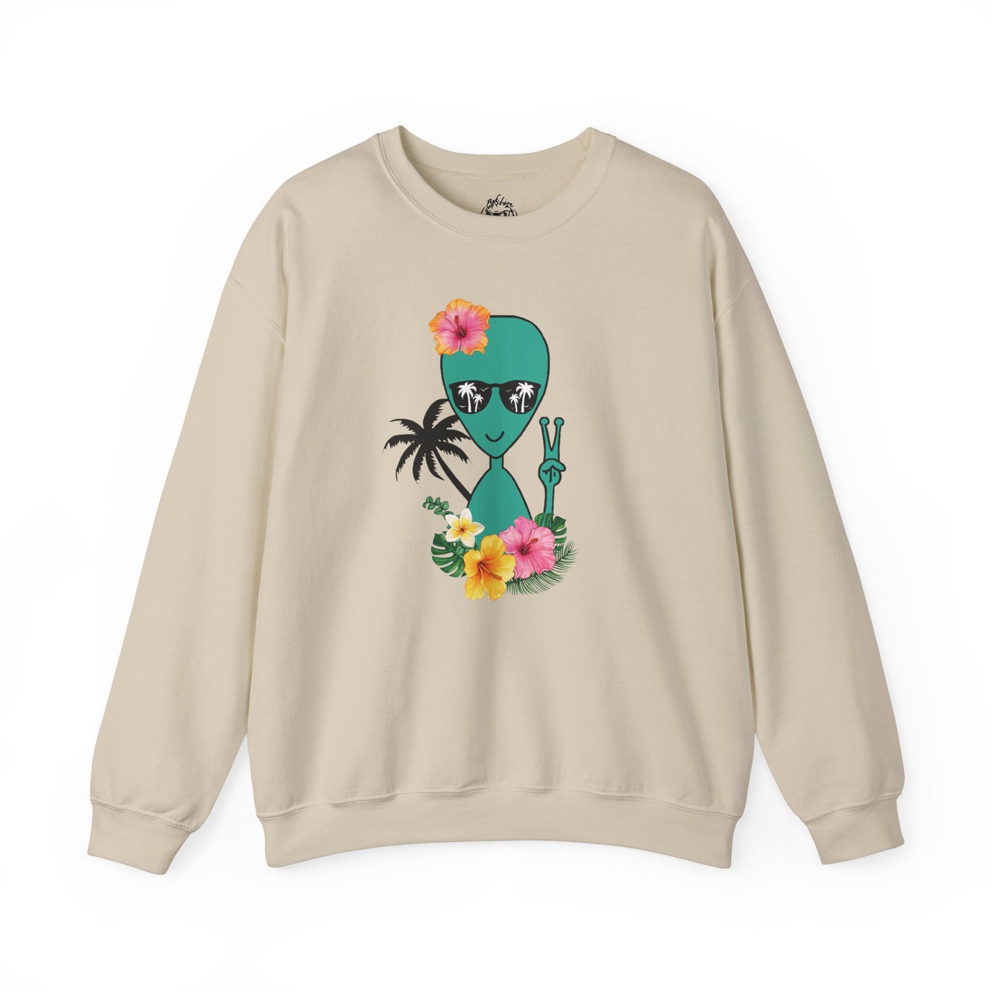 Tropical Alien Unisex Sweatshirt