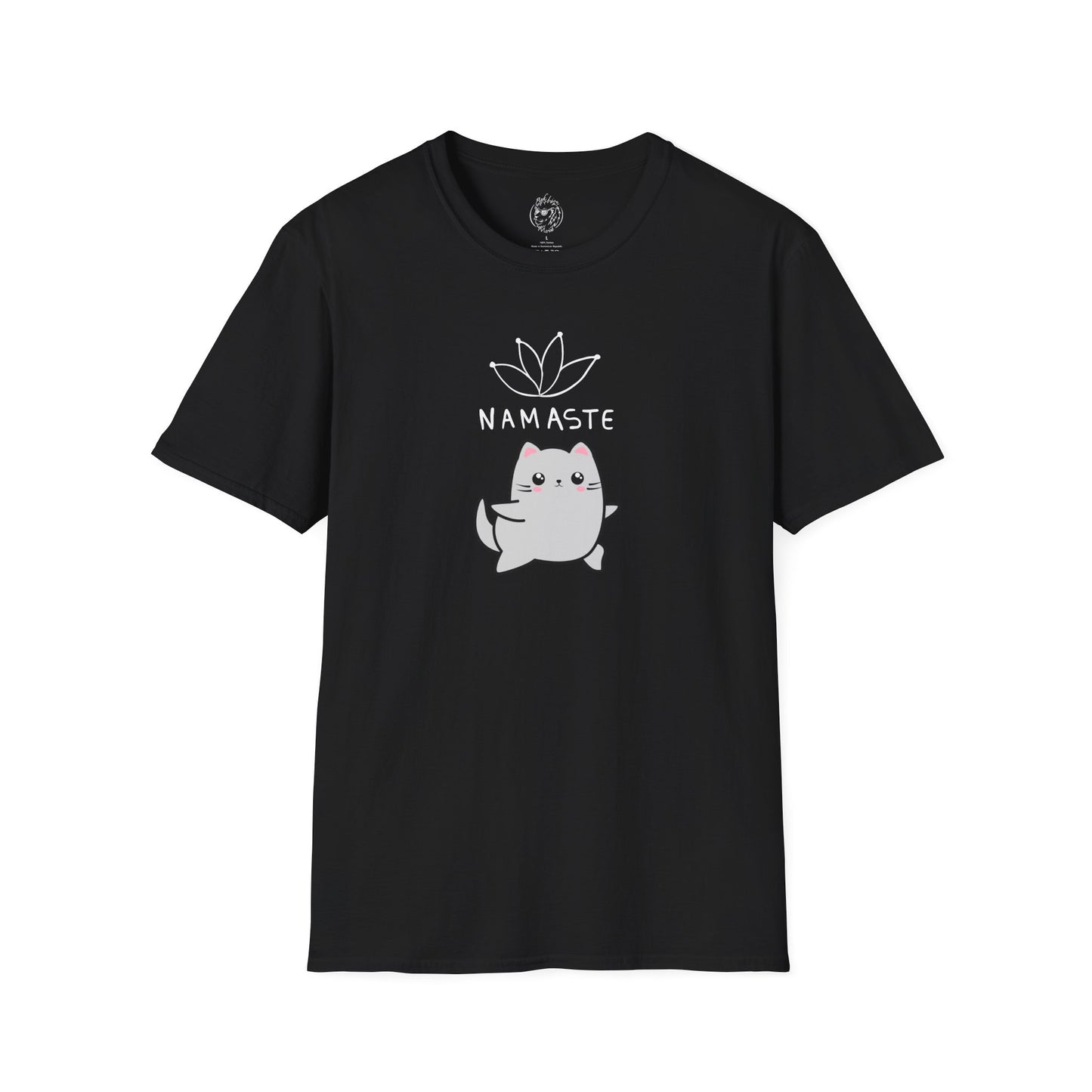 Namaste Yoga Cat Unisex T-shirt