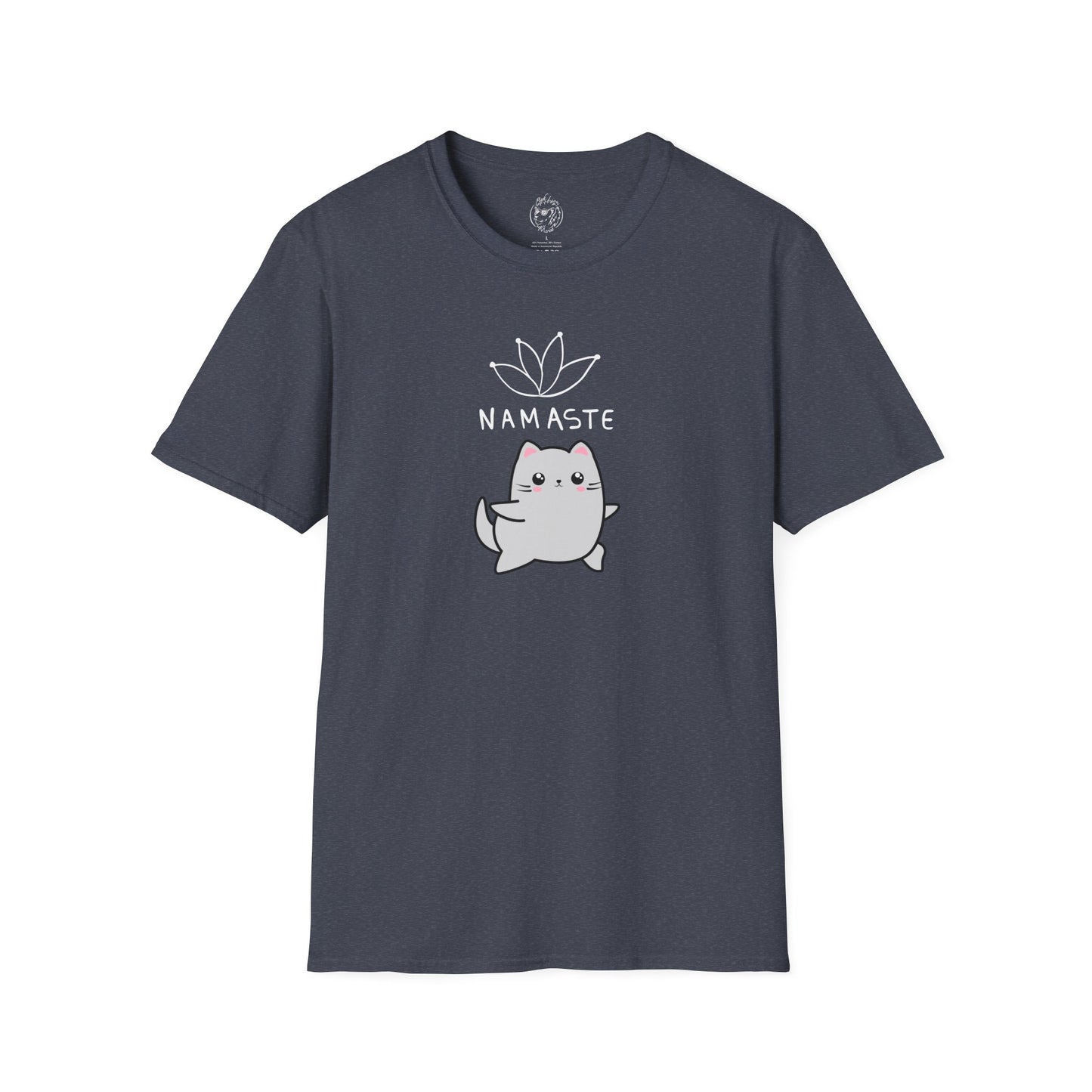 Namaste Yoga Cat Unisex T-shirt