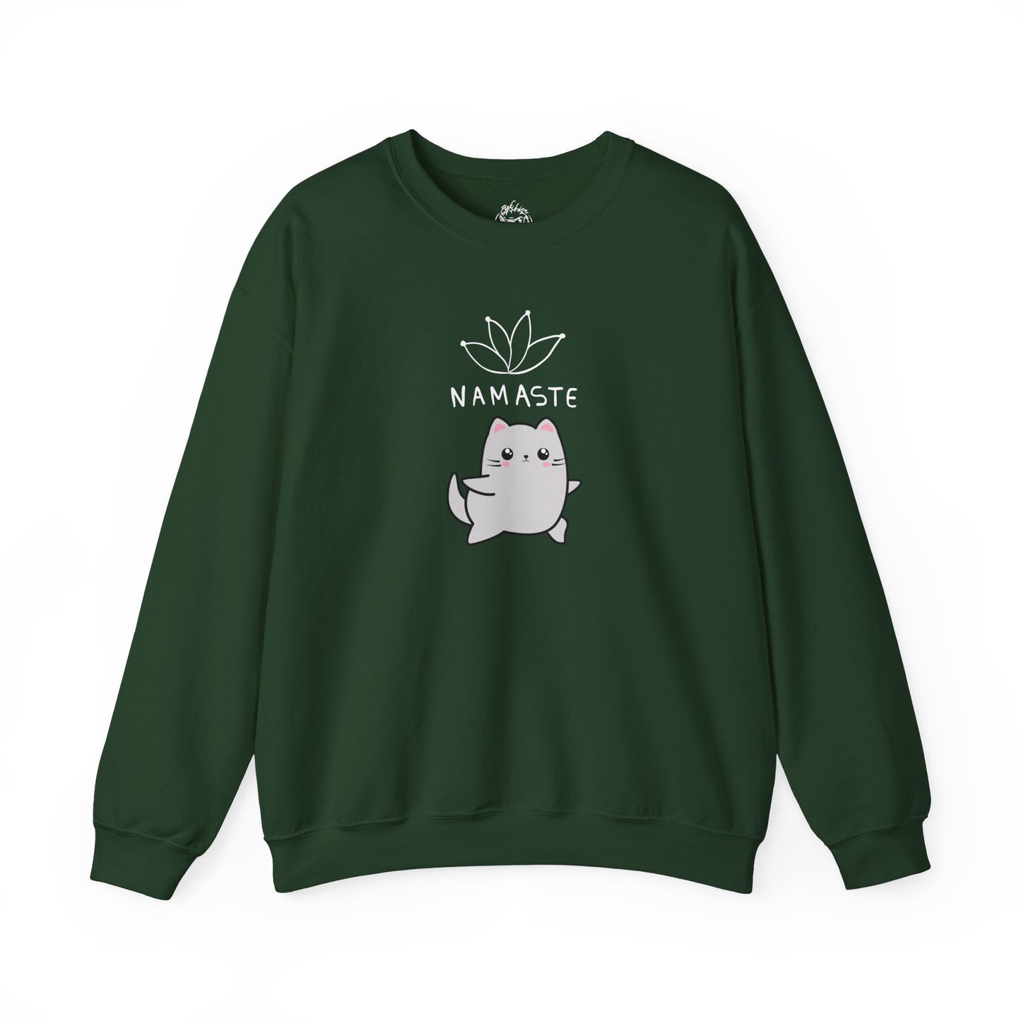 Namaste Yoga Cat Unisex Sweatshirt