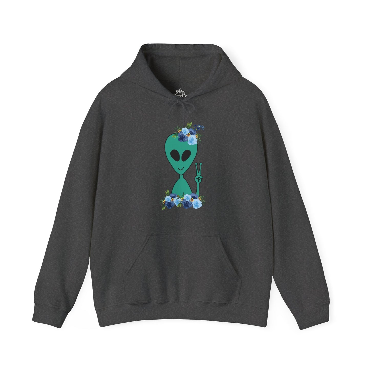 Flower Alien Unisex Hoodie