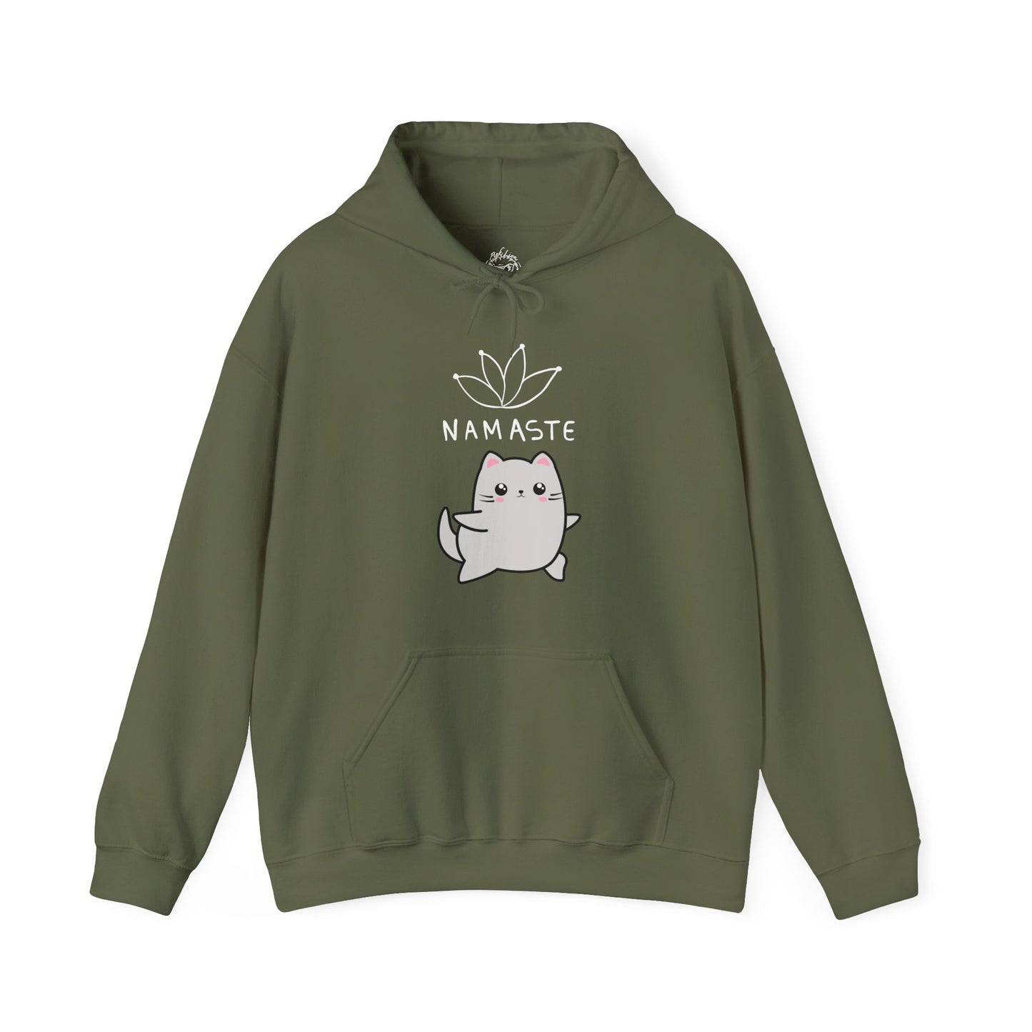 Namaste Yoga Cat Unisex Hoodie