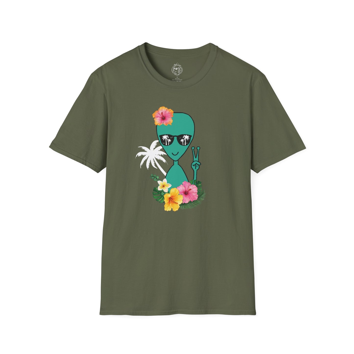 Tropical Alien Unisex T-shirt