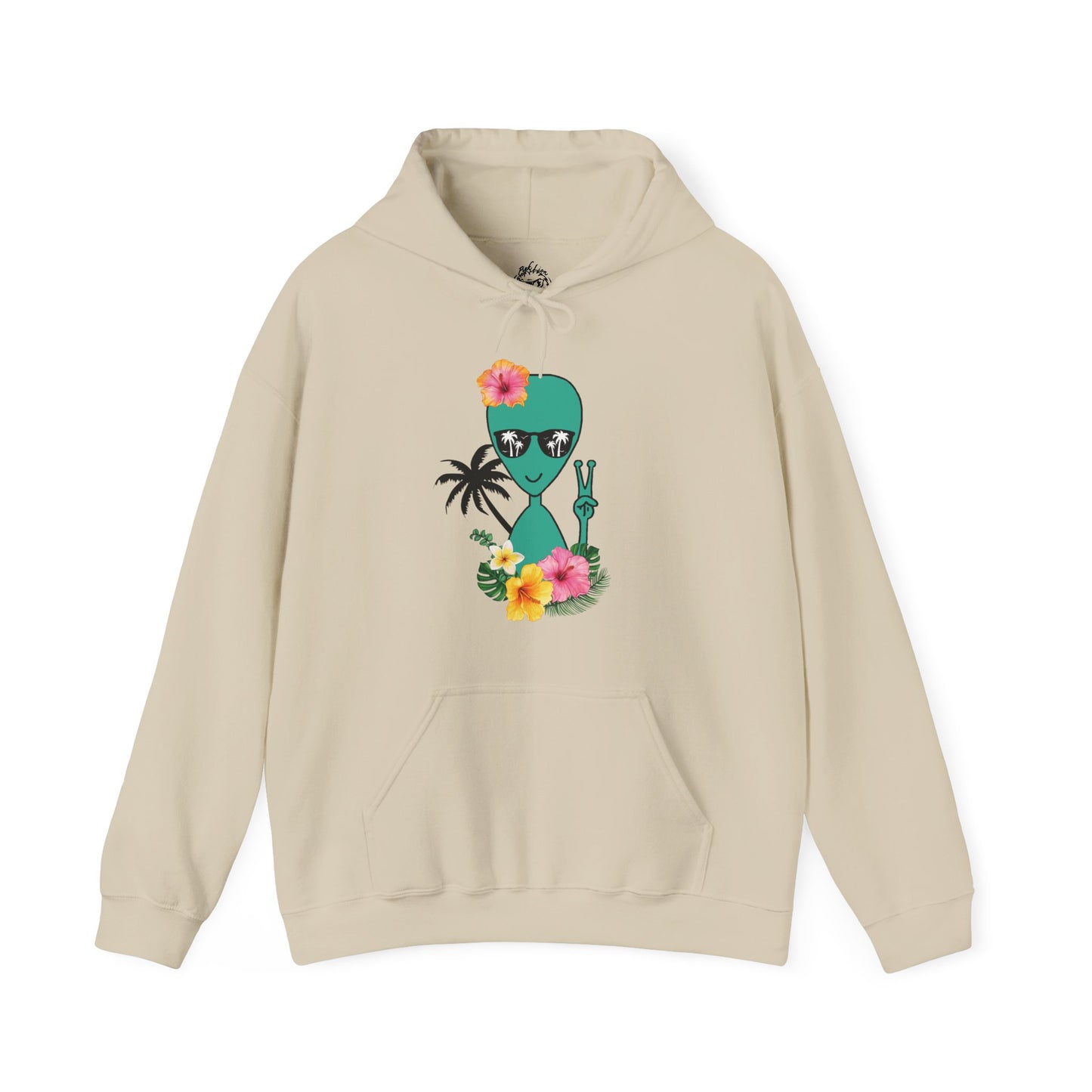 Tropical Alien Unisex Hoodie