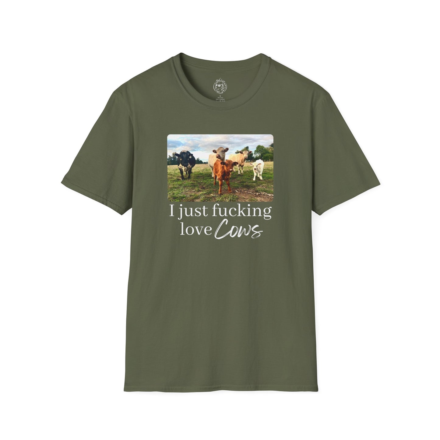 I Just Fucking Love Cows Unisex T-shirt