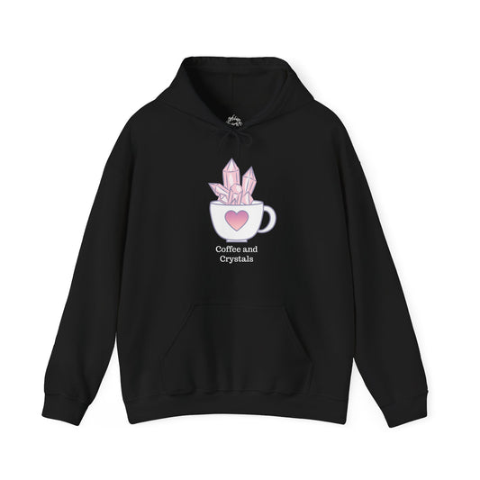 Coffee And Crystals Unisex Hoodie