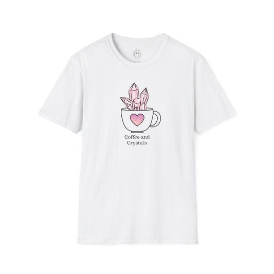 Coffee And Crystals Unisex T-shirt