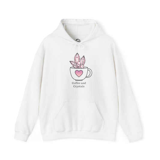 Coffee And Crystals Unisex Hoodie
