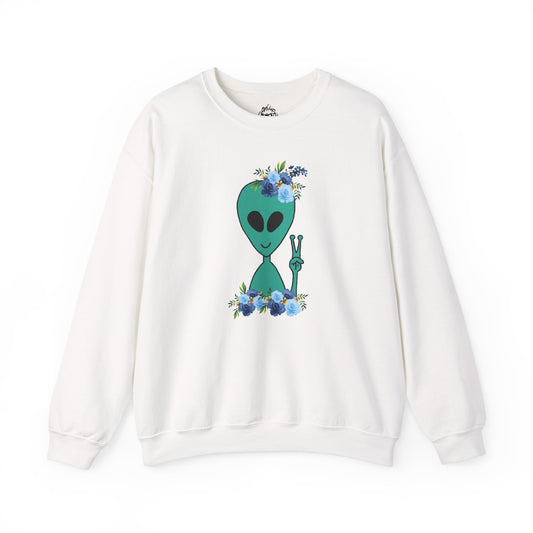 Flower Alien Unisex Sweatshirt