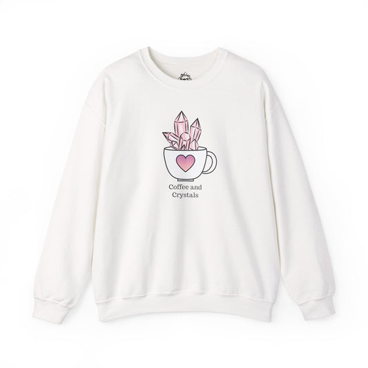 Coffee And Crystals Unisex Sweatshirt