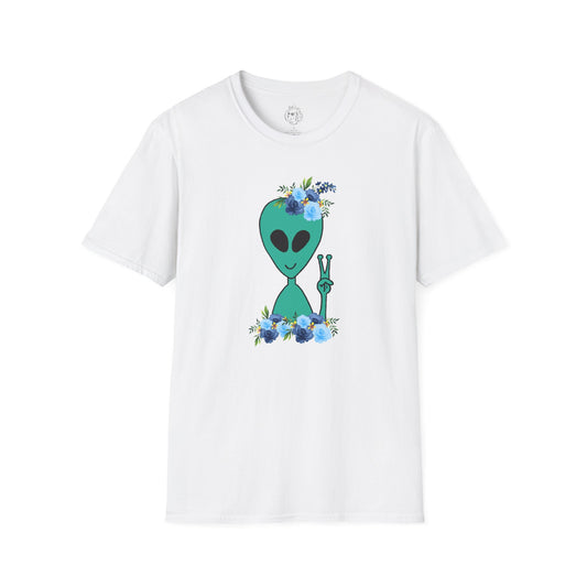 Flower Alien Unisex T-shirt