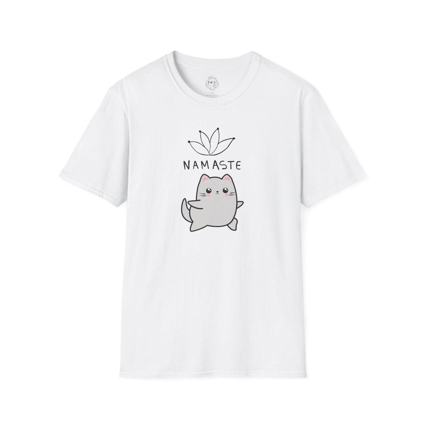 Namaste Yoga Cat Unisex T-shirt