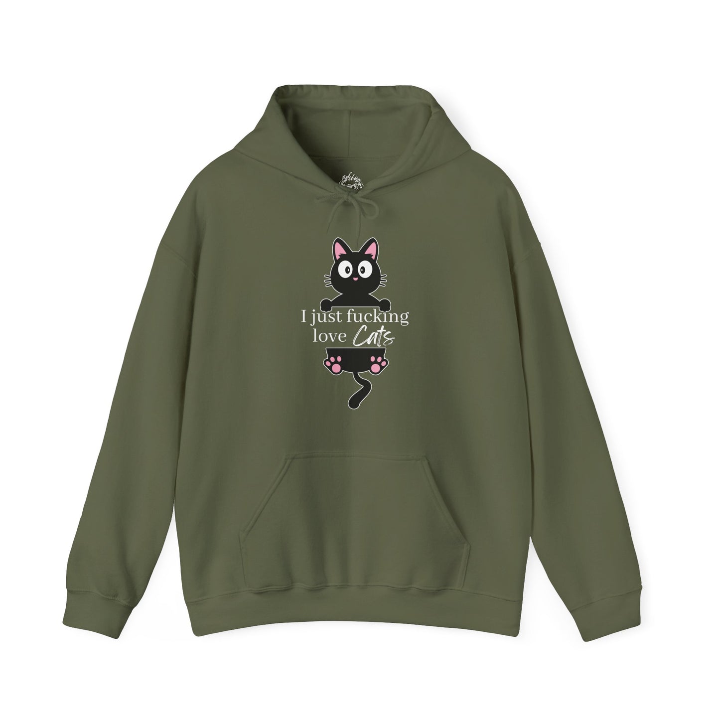 I Just Fucking Love Cats Unisex Hoodie
