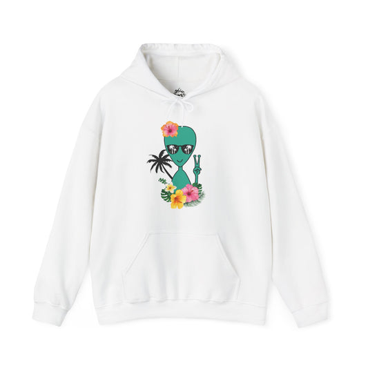 Tropical Alien Unisex Hoodie