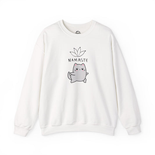 Namaste Yoga Cat Unisex Sweatshirt