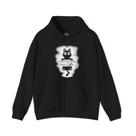 I Just Fucking Love Cats Unisex Hoodie