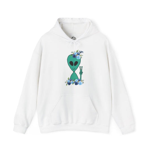Flower Alien Unisex Hoodie