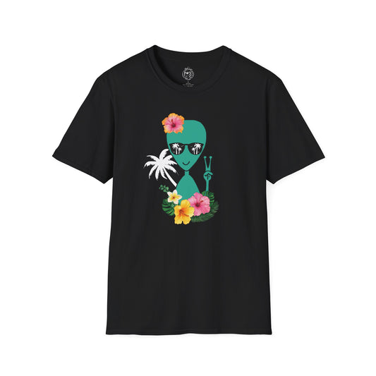 Tropical Alien Unisex T-shirt